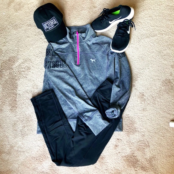 Victoria Secret PINK Quarter Zip - Picture 6 of 6